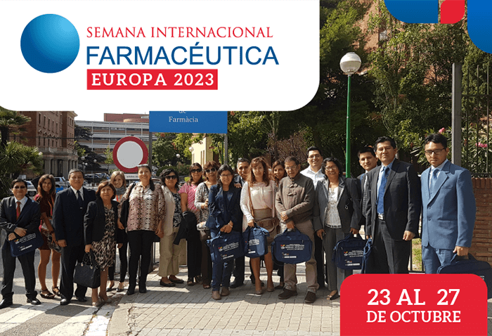 Evento Internacional - Semana internacional Farmacéutica - Europa 2023